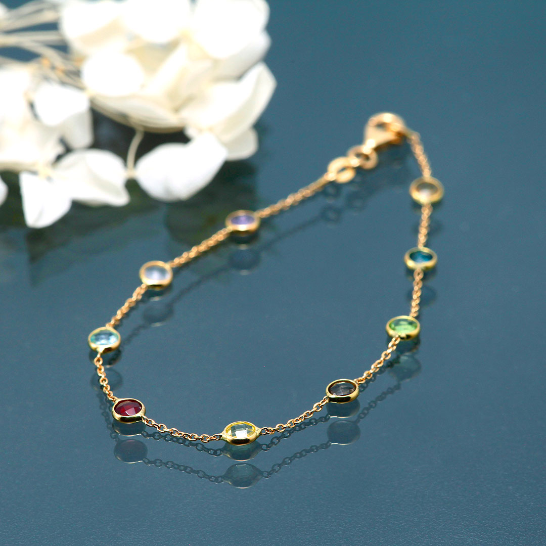 Semi-precious stone bracelet | BB01535