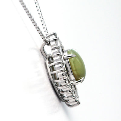 Chrysoberyl cat's eye necklace ｜ PX05448