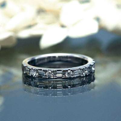 Diamond Half Eternity Ring | RD02441