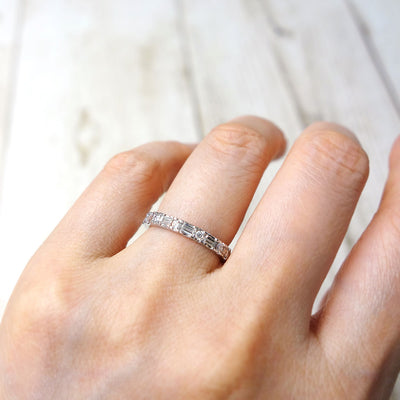 Diamond Half Eternity Ring | RD02441