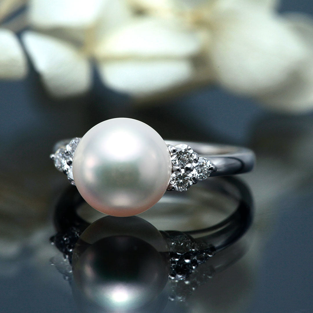 <tc>Aurora Tennyo Akoya Pearl Ring ｜ RP01022</tc>