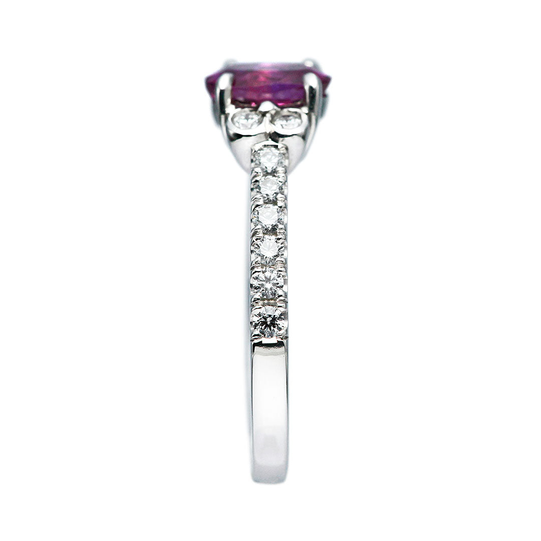 Pink Sapphire Ring | RS00693