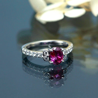 Pink Sapphire Ring | RS00693