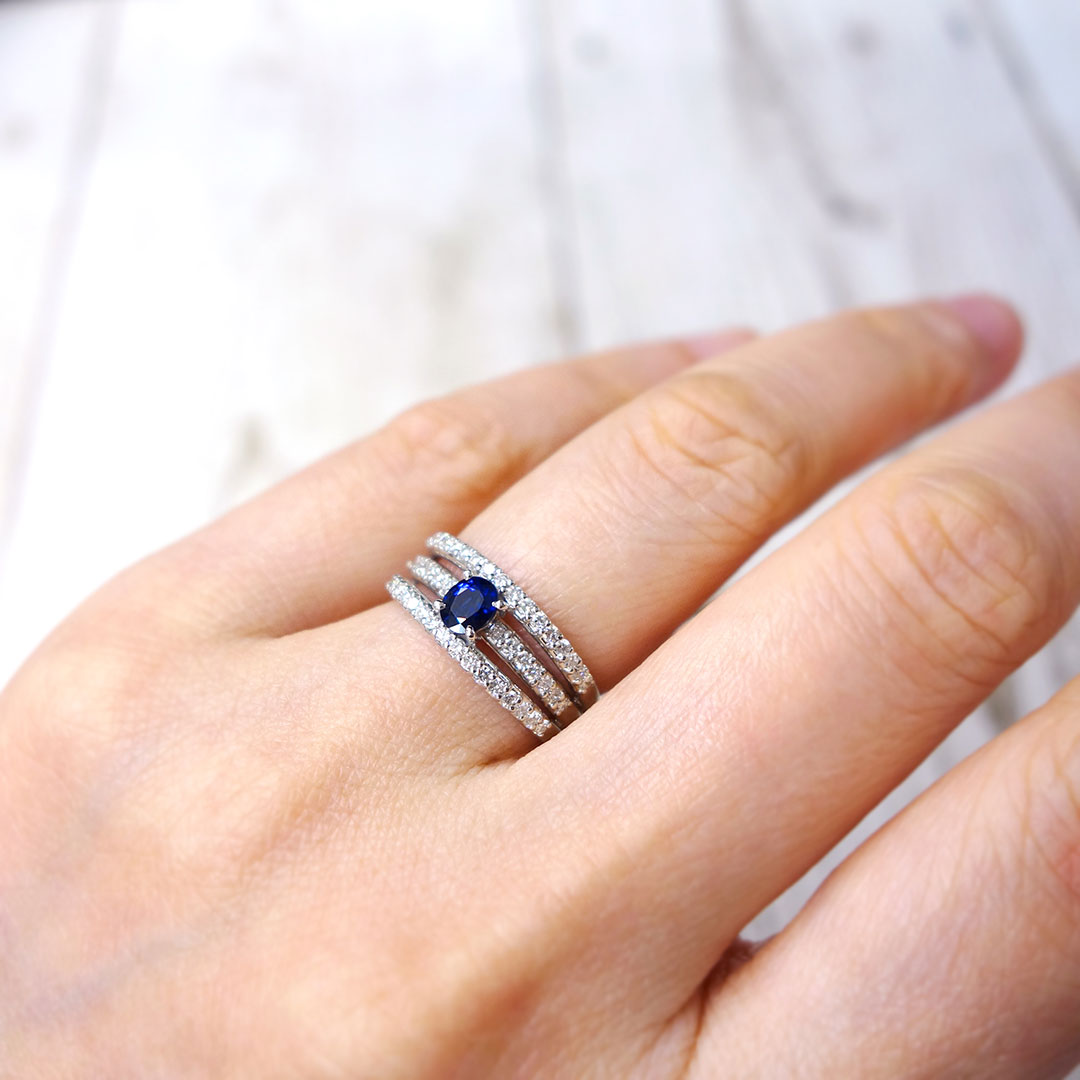 Sapphire ring | RS00810