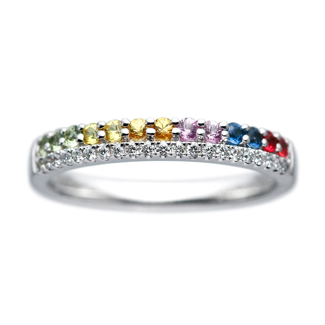 Colored sapphire ring | RS00816