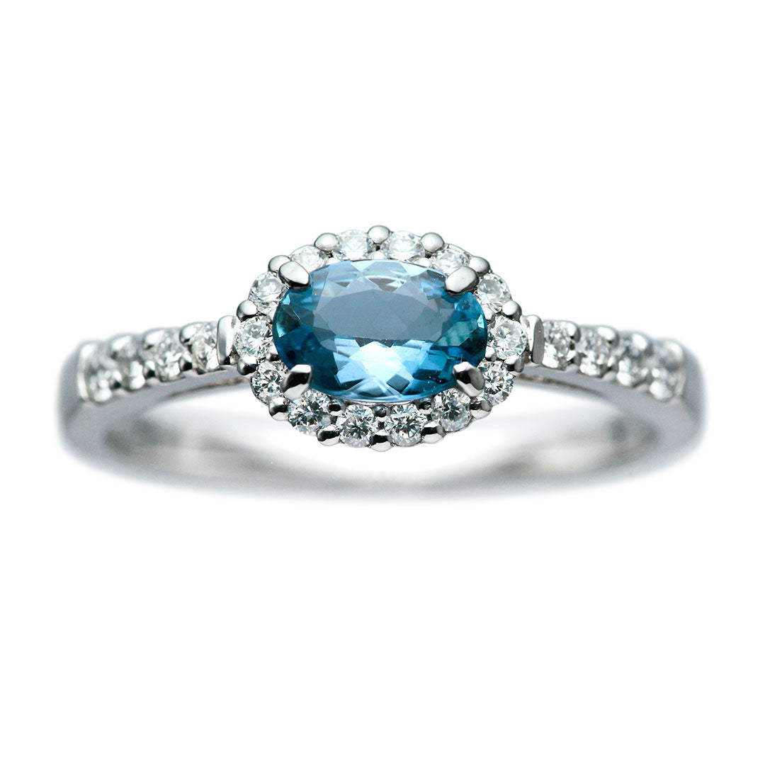 <tc>Aquamarine ring ｜ RX01374</tc>