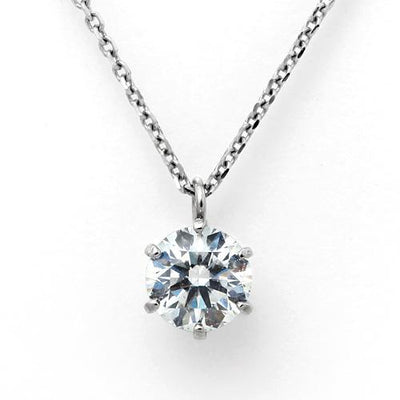 Single diamond necklace | PD03584 <br>(1.009ct/E/SI2/VG)